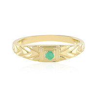 Socoto Emerald Silver Ring