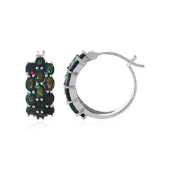 Mezezo Opal Silver Earrings