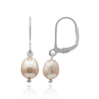 Freshwater pearl Silver Earrings (TPC)