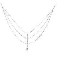 14K SI2 (H) Diamond Gold Necklace (CIRARI)