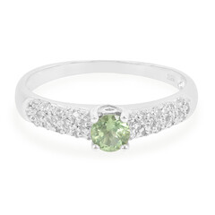 Russian Apatite Silver Ring