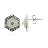 Mother of Pearl Silver Earrings