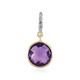 9K Amethyst Gold Pendant