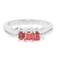 Malawi Ruby Silver Ring