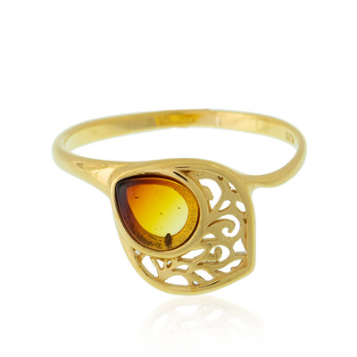Baltic Amber Silver Ring (dagen)