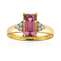 18K Pink Diaspore Gold Ring (AMAYANI)