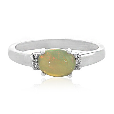 Welo Opal Silver Ring