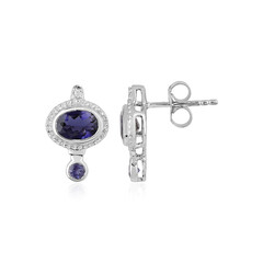 Iolite Silver Earrings