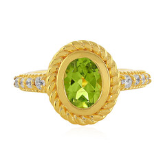 Peridot Silver Ring