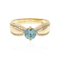 9K Ratanakiri Zircon Gold Ring (de Melo)