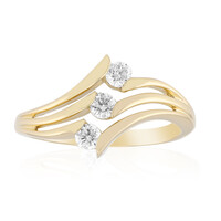 9K SI1 (G) Diamond Gold Ring