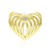 I1 (G) Diamond Silver Pendant