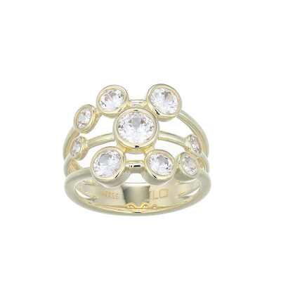 Zircon Silver Ring (Adela Silber)