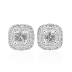 Danburite Silver Earrings