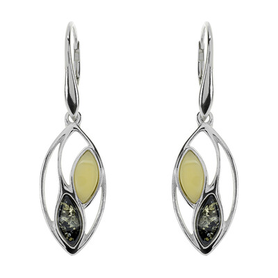 Baltic Amber Silver Earrings (dagen)