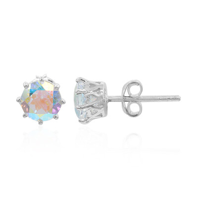 Moonlight Topaz Silver Earrings