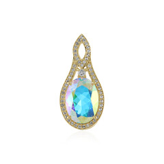 Moonlight Topaz Silver Pendant