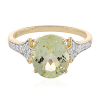 9K Mint Kunzite Gold Ring
