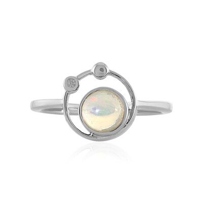 Welo Opal Silver Ring