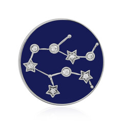 Zircon Silver Pendant