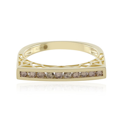 9K I2 Champagne Diamond Gold Ring (Ornaments by de Melo)