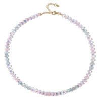 Fancy Beryl Silver Necklace (Riya)