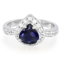 Orissa Iolite Silver Ring