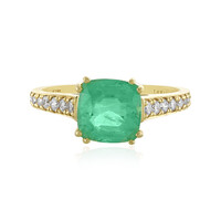 18K Ethiopian Emerald Gold Ring (AMAYANI)