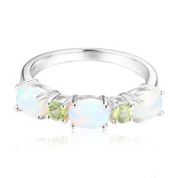 Welo Opal Silver Ring