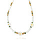 Mother of Pearl Silver Necklace