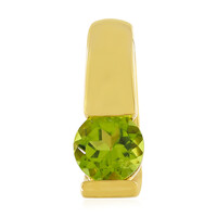 Peridot Silver Pendant