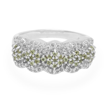 Peridot Silver Ring