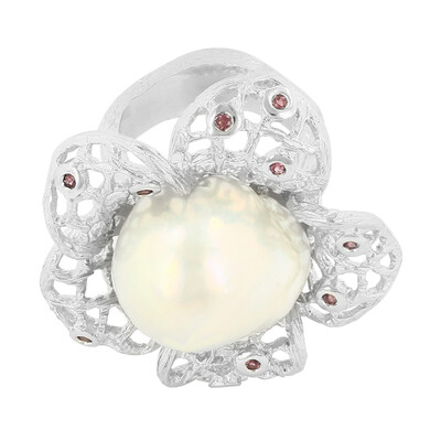 Freshwater pearl Silver Ring