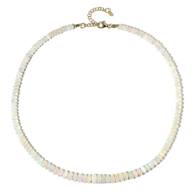 Welo Opal Silver Necklace
