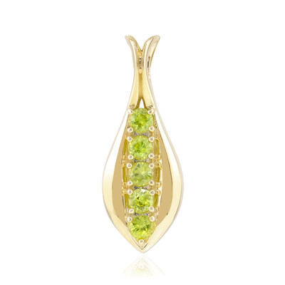 9K Capelinha Sphene Gold Pendant