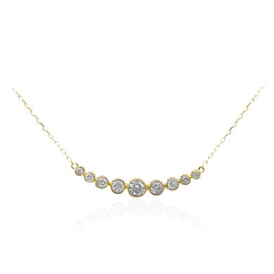 14K I1 (H) Diamond Gold Necklace (CIRARI)
