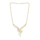 White Topaz Silver Necklace