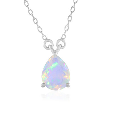 Welo Opal Silver Necklace