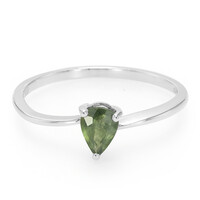 Mozambique Sapphire Silver Ring