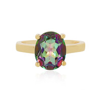 Mystic Quartz Silver Ring