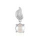 White Freshwater Pearl Silver Pendant