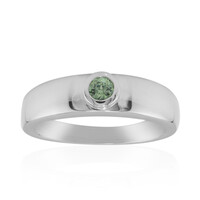 Madagascan Demantoid Silver Ring (John Ferry)