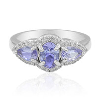 Tanzanite Silver Ring
