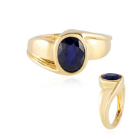 Madagascar Blue Sapphire Silver Ring