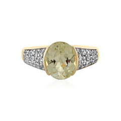 9K Canary Kunzite Gold Ring