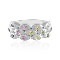 Blue Sapphire Silver Ring (de Melo)