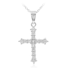White Topaz Silver Necklace
