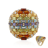 Citrine Silver Ring