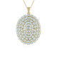 Sky Blue Topaz Silver Necklace