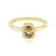 Mandarin Zircon Silver Ring (Adela Silber)
